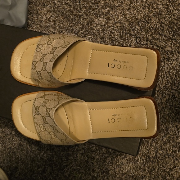 GUCCI ORIGINAL SABBIA TESSUTTO 7B - Picture 7 of 10